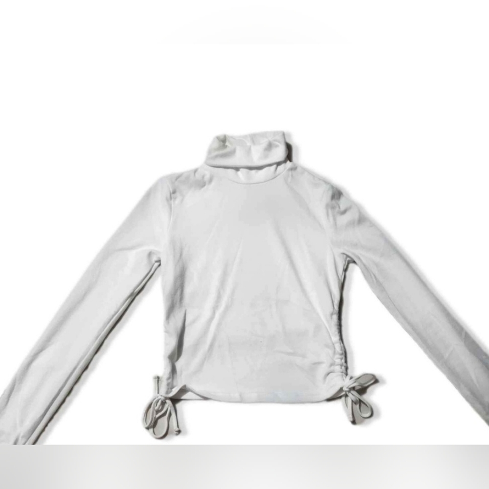 White Turtleneck